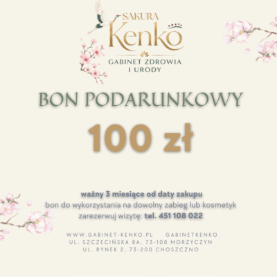 Bon podarunkowy 100 zł