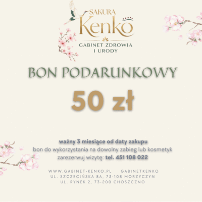 Bon podarunkowy 50 zł